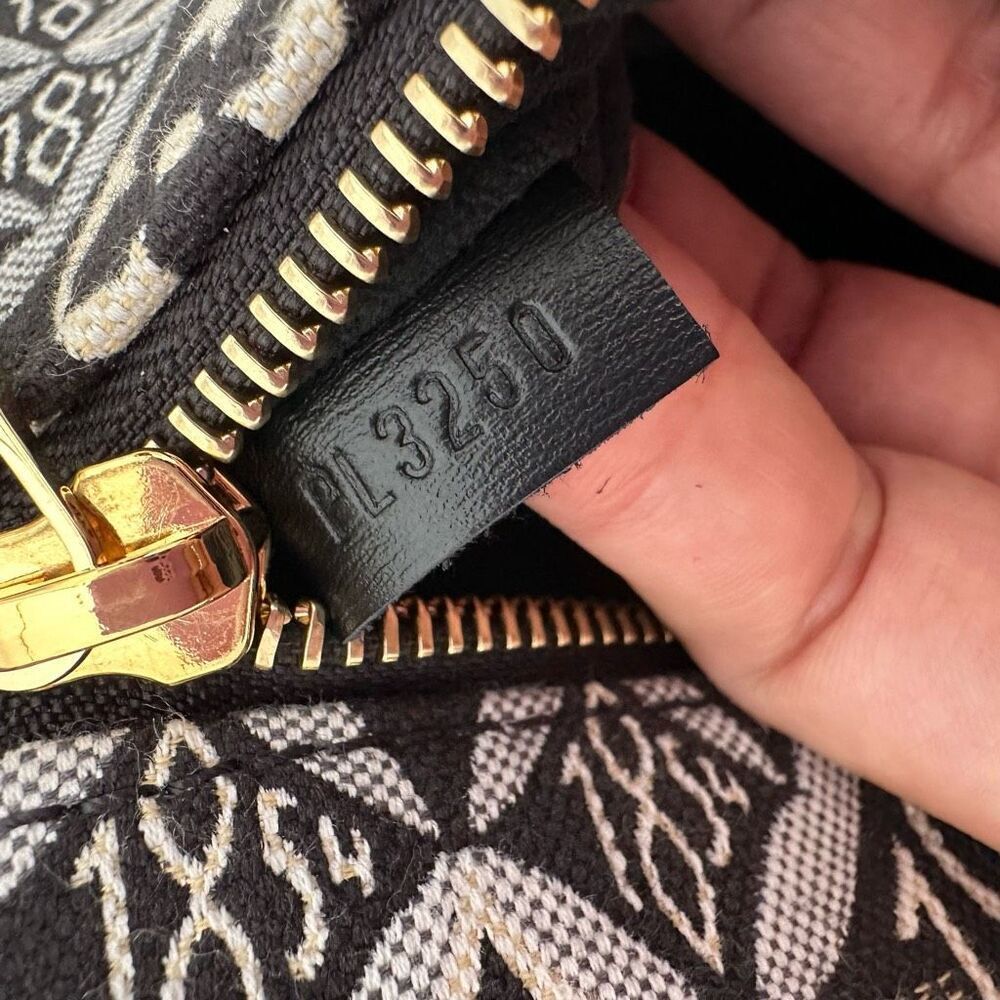 Louis Vuitton Black and White Monogram Crossbody Bag - Picture 10 of 14